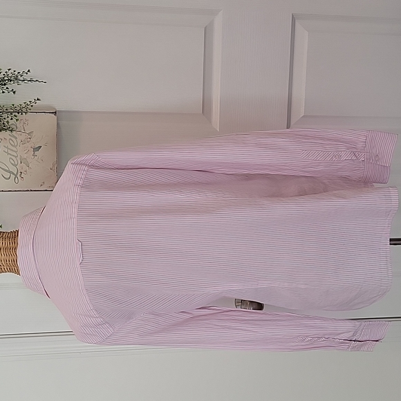 Oxford style Button down with Ruffle front by the GAP - Picture 9 of 11